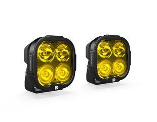 Додаткове світло Denali DL4 Driving Ligth Pods W/ DataDim&trade; Technology, жовті пара DNL.DL4.050.Y.K фото