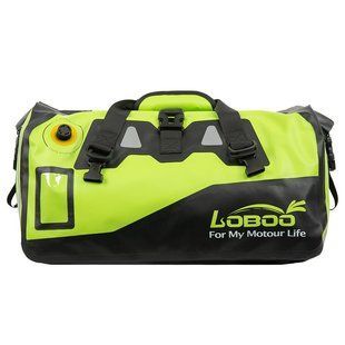 Мото сумка Loboo PVC Tail Bag 66л зеленая BWB66P02BK фото