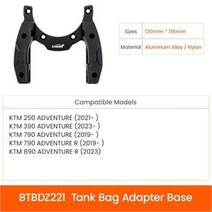 Кріплення сумки на бак мотоцикла Loboo Tank Bag Adapter Base BTBDZ221 (обновленое) 11.4.04015.013.11 фото
