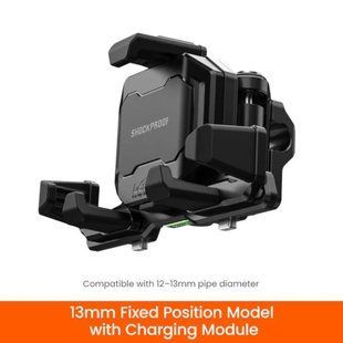 Тримач телефону Loboo Phone Holder PH06, кріплення на перемичку, зарядка 10.3.08006.002.11 фото