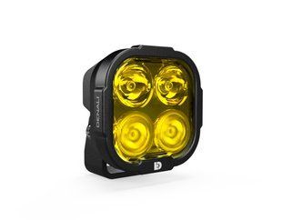 Додаткове світло Denali DL4 Driving Ligth Pods W/ DataDim&trade; Technology, жовтий DNL.DL4.050.Y фото